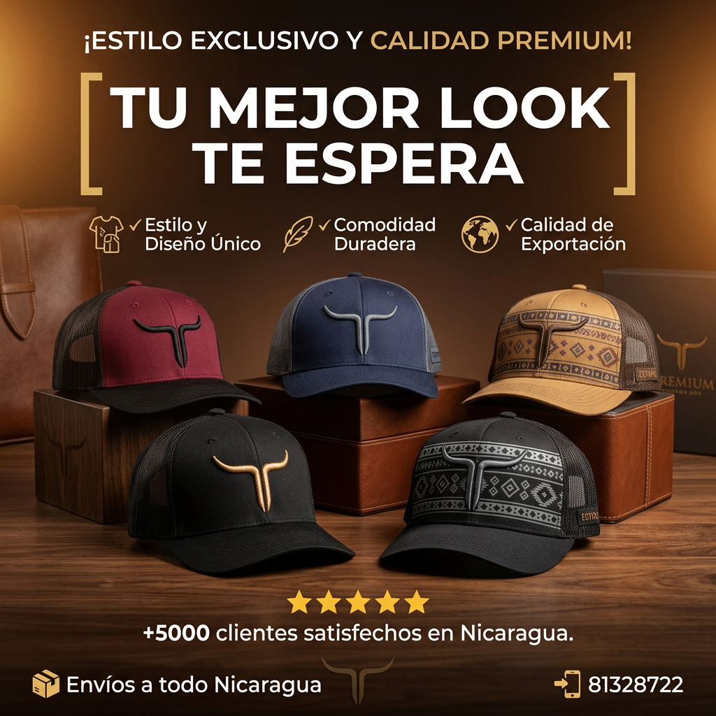 🧢 Gorras Toro Brand