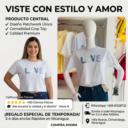 Crop Top LOVE