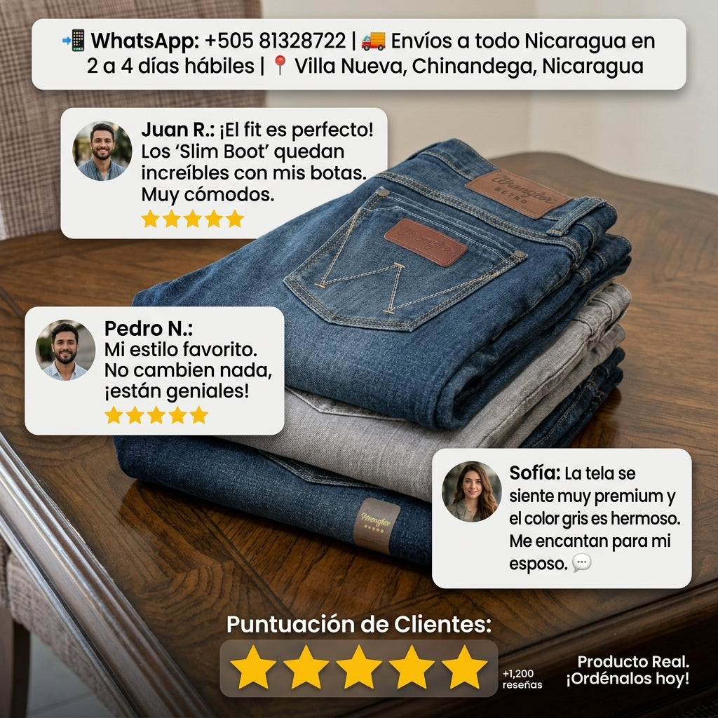 Jeans Wrangler Retro Slim Boot