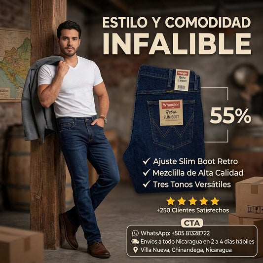 Jeans Wrangler Retro Slim Boot